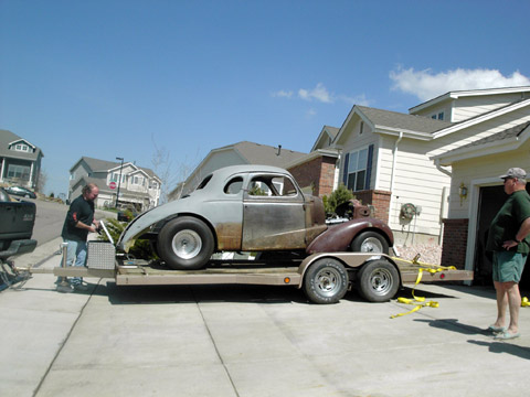 1938 Chevy Coupe ProStreet Streetrod Project