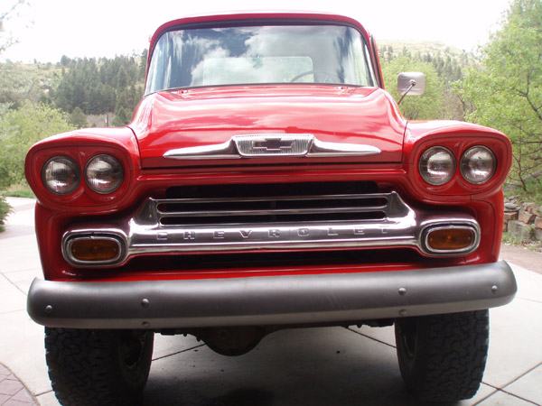 1959 Chevy Apache 4x4 Napco Ton Photo Gallery Restoration by