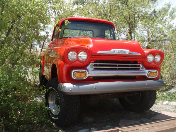 1959 Chevy Apache 4x4 Napco Ton Photo Gallery Restoration by 