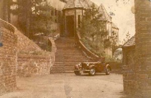Taken in front of Dan Fogelberg's 
house above Boulder, My Dad's MGTD